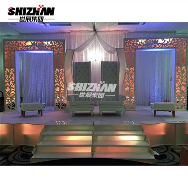 Escenario de fondo de boda